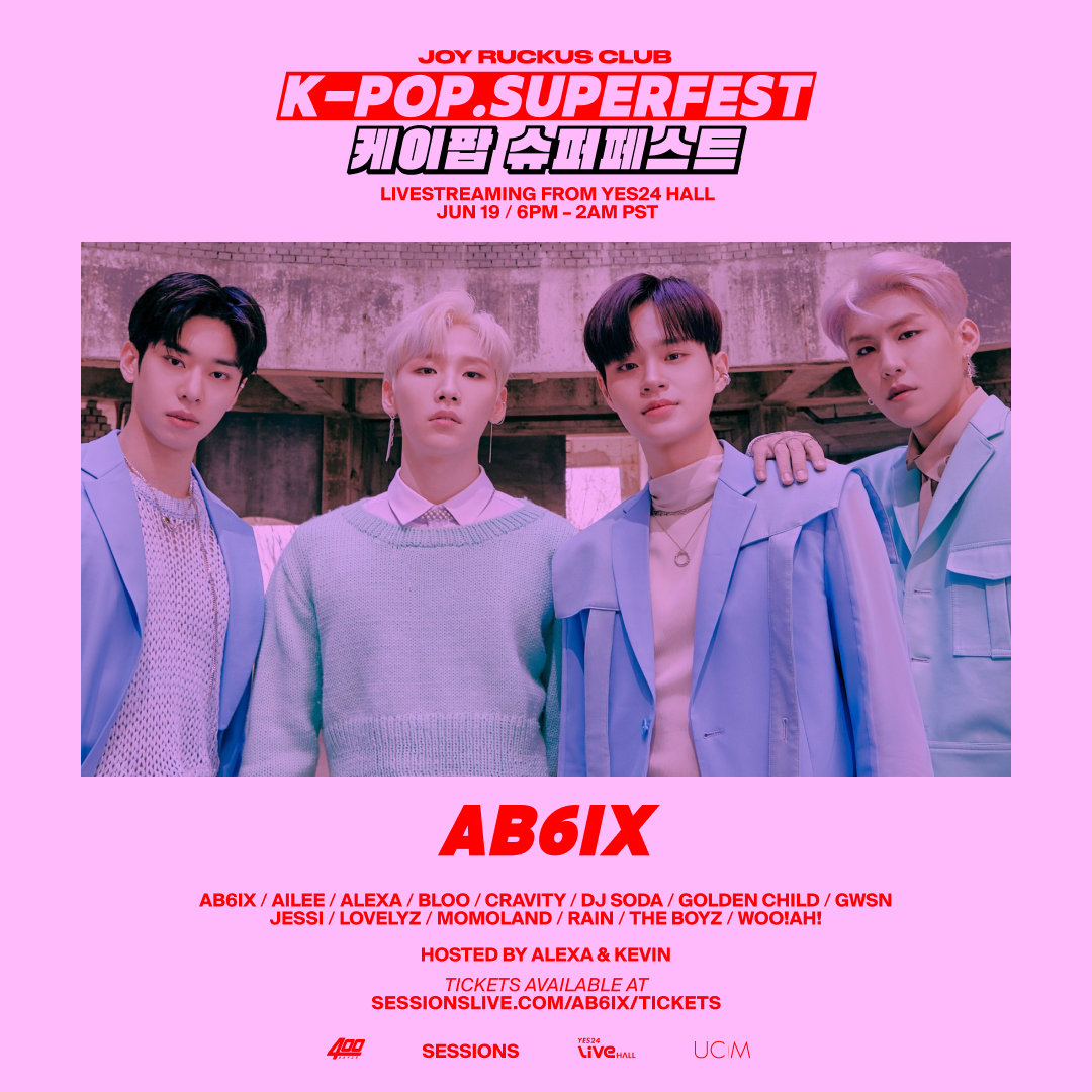 K-Pop SuperFest AB6ix Joy Ruckus Club