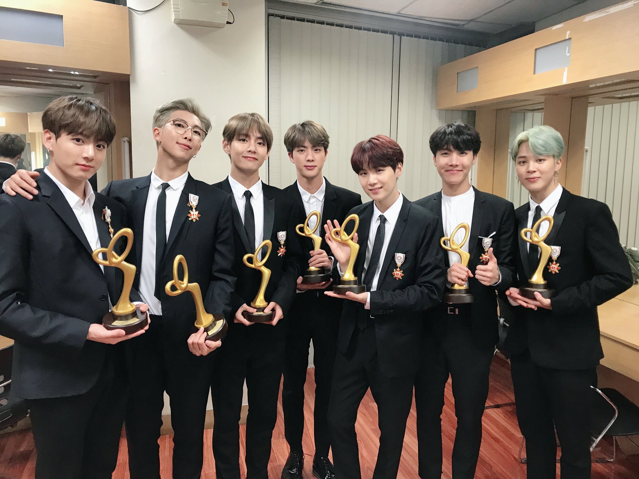 BTS moment cultural merit award 2018