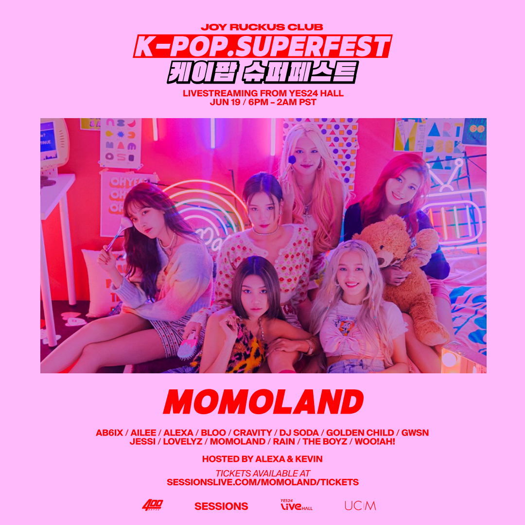 momoland korean girl group music poster