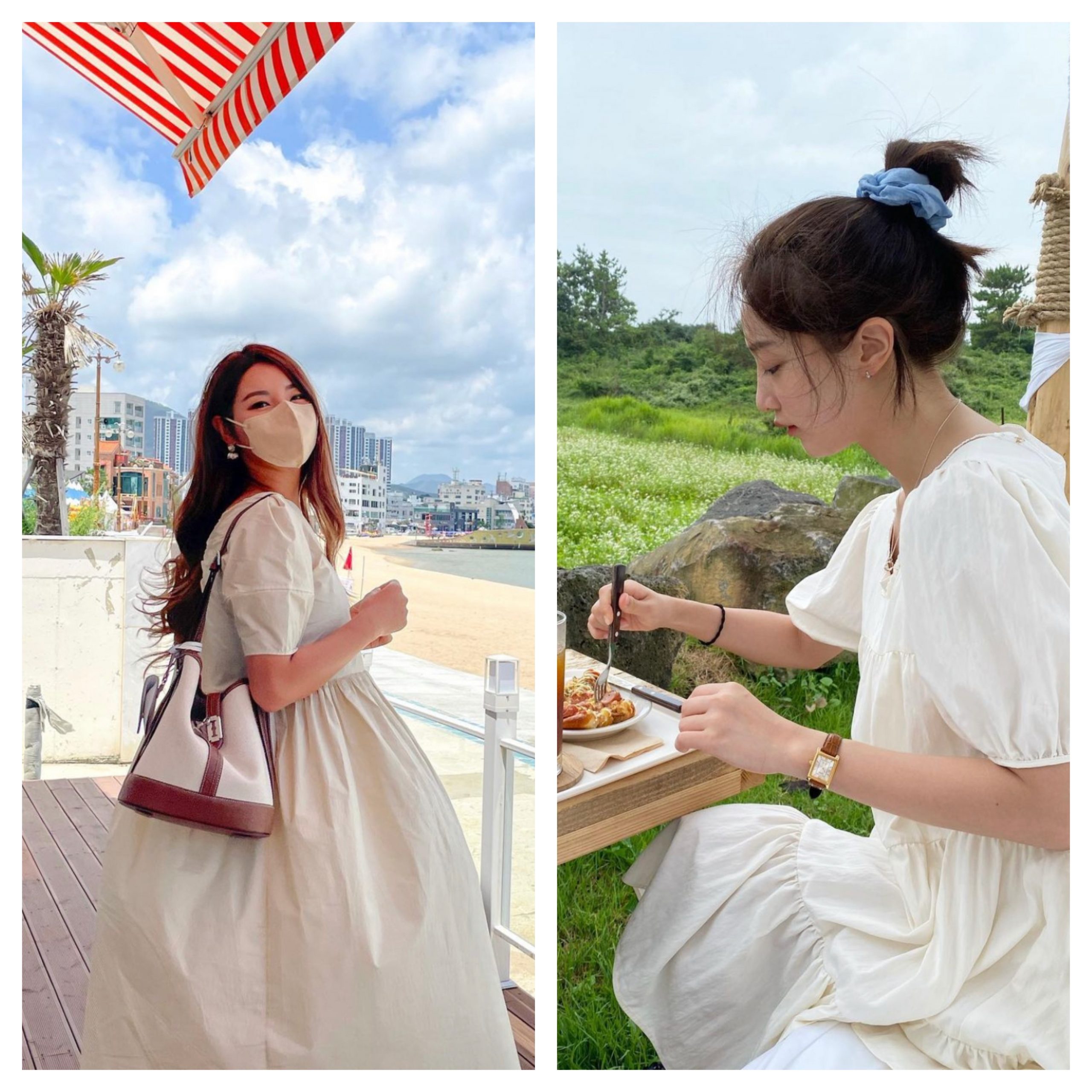 summer fashion trends from Lee Miji and Pyo Ye Jin